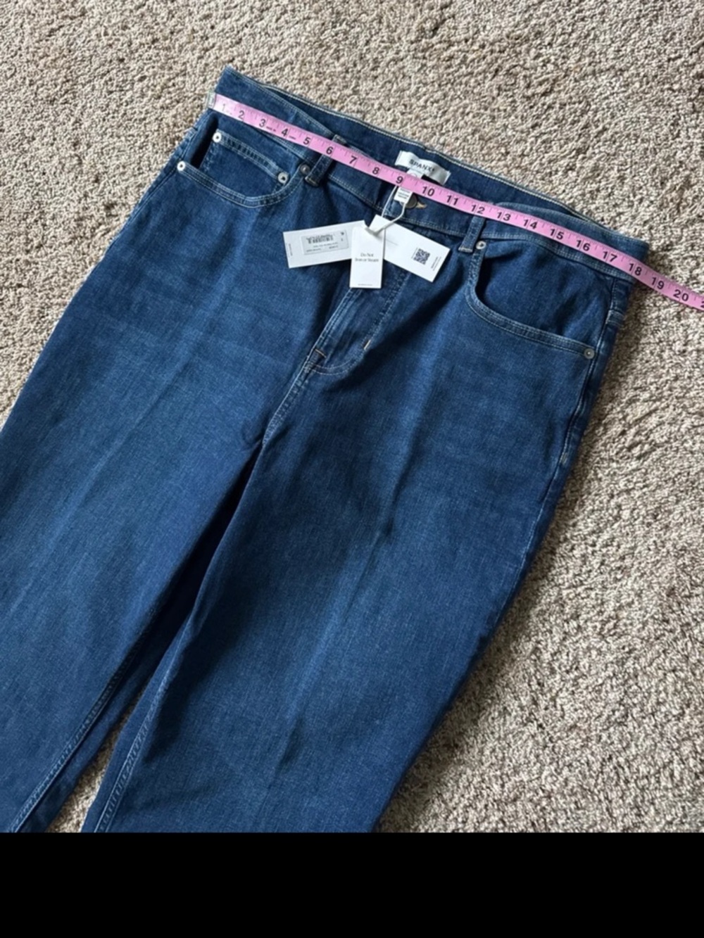 NWT SPANX SPANXsculpt ReDefine High Waist Crop Kick Flare Jeans Size 20 - Picture 8 of 12